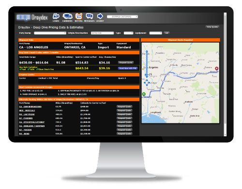 FMI started moving domestic drayage for the freight forwarder via their integrated TMS platforms this year