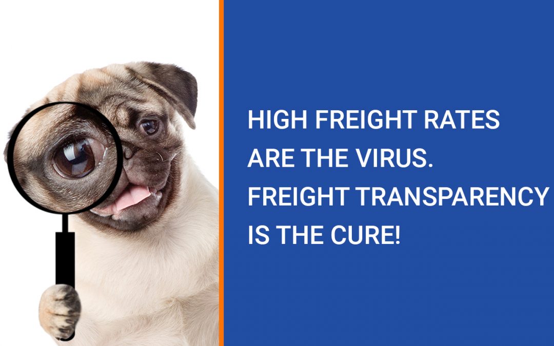 High Freight Rates Are The Virus. Freight Transparency Is The Cure!