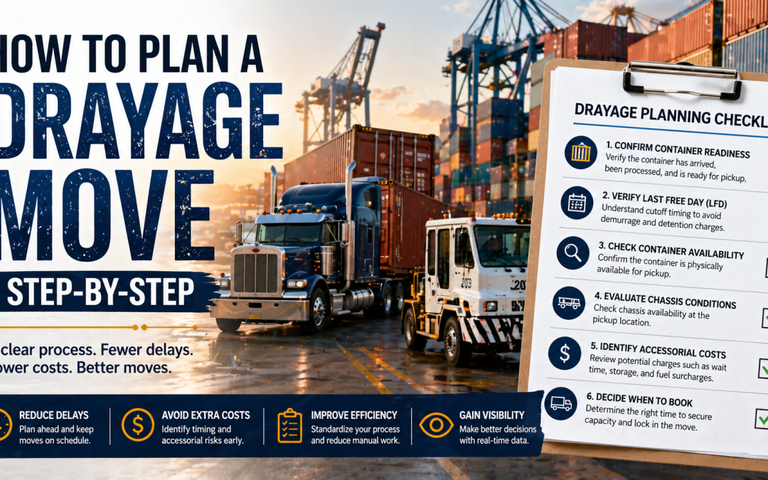 How to Plan a Drayage Move Step-by-Step